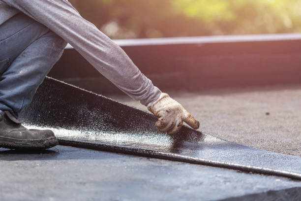 Professional Crawl Space Encapsulation technician working in Jericho, NY